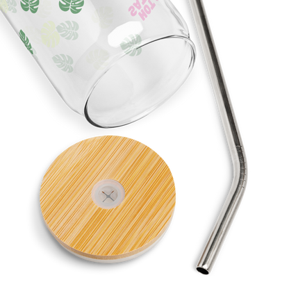 Botanical Baddie Can Glass