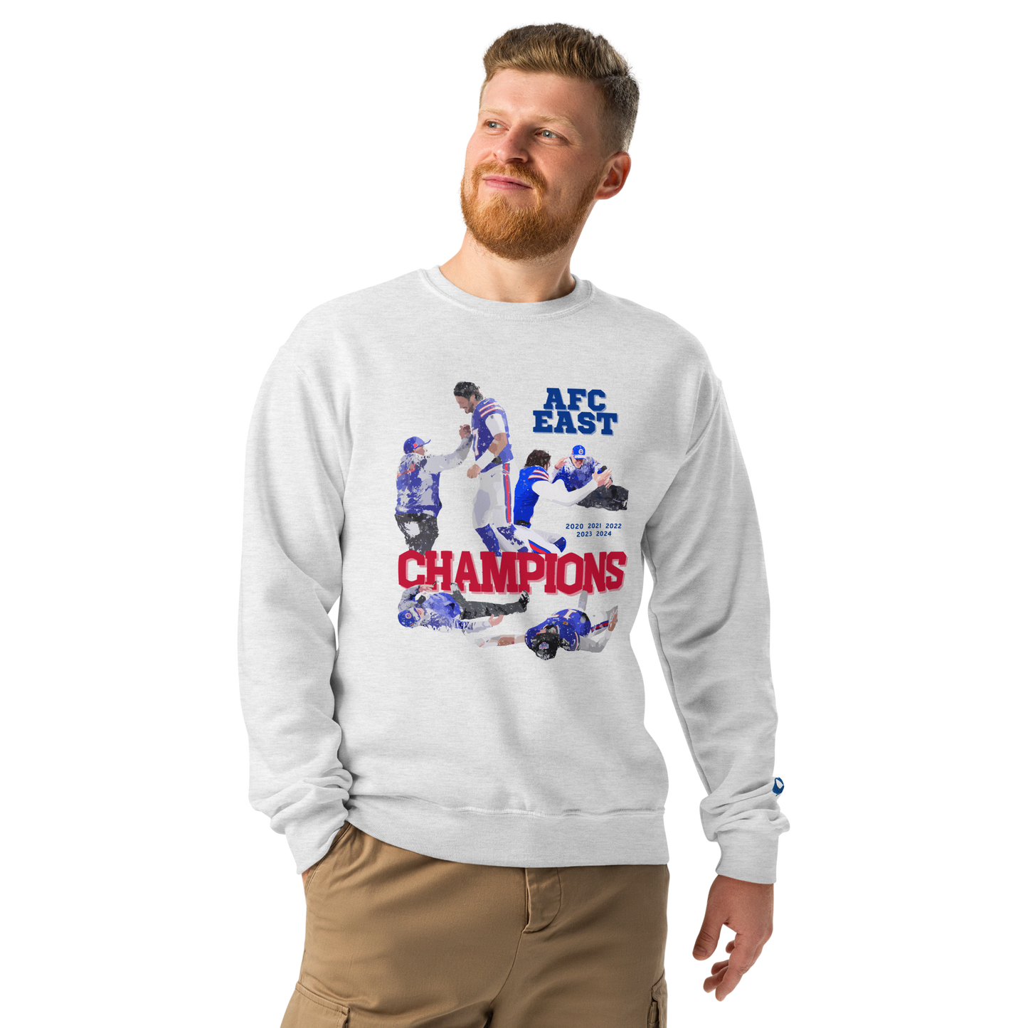 AFC East Champs Five Years Unisex Crewneck