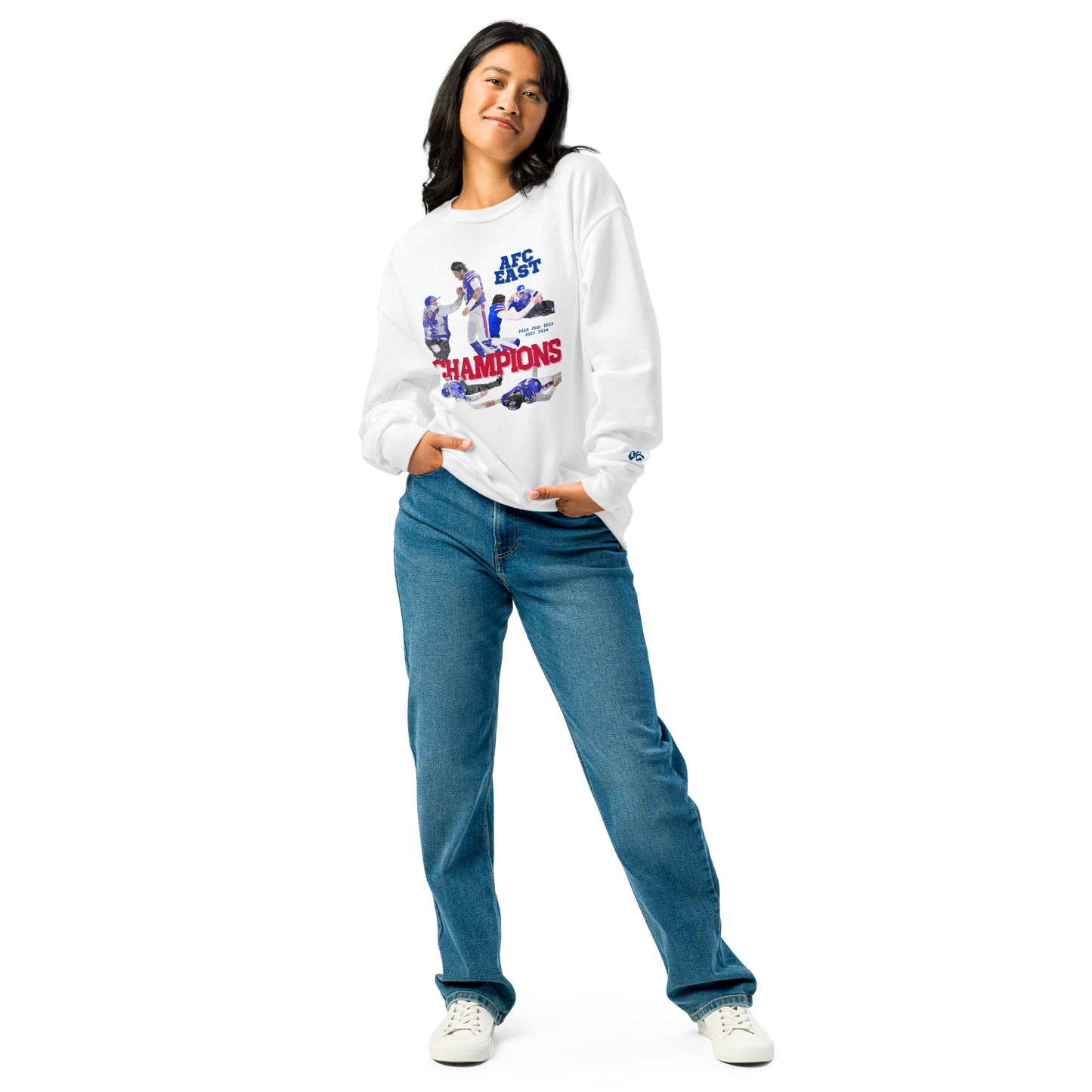 AFC East Champs Five Years Unisex Crewneck