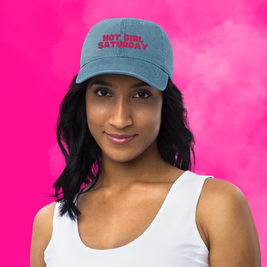 Hot Girl Saturday Denim Hat