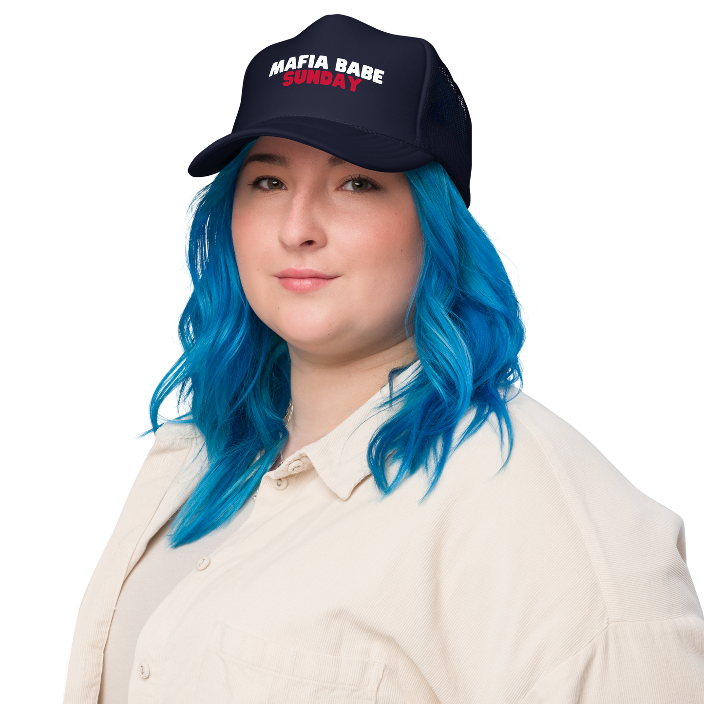 Mafia Babe Sunday Trucker Hat