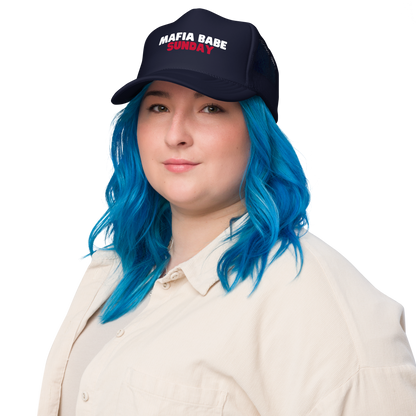 Mafia Babe Sunday Trucker Hat