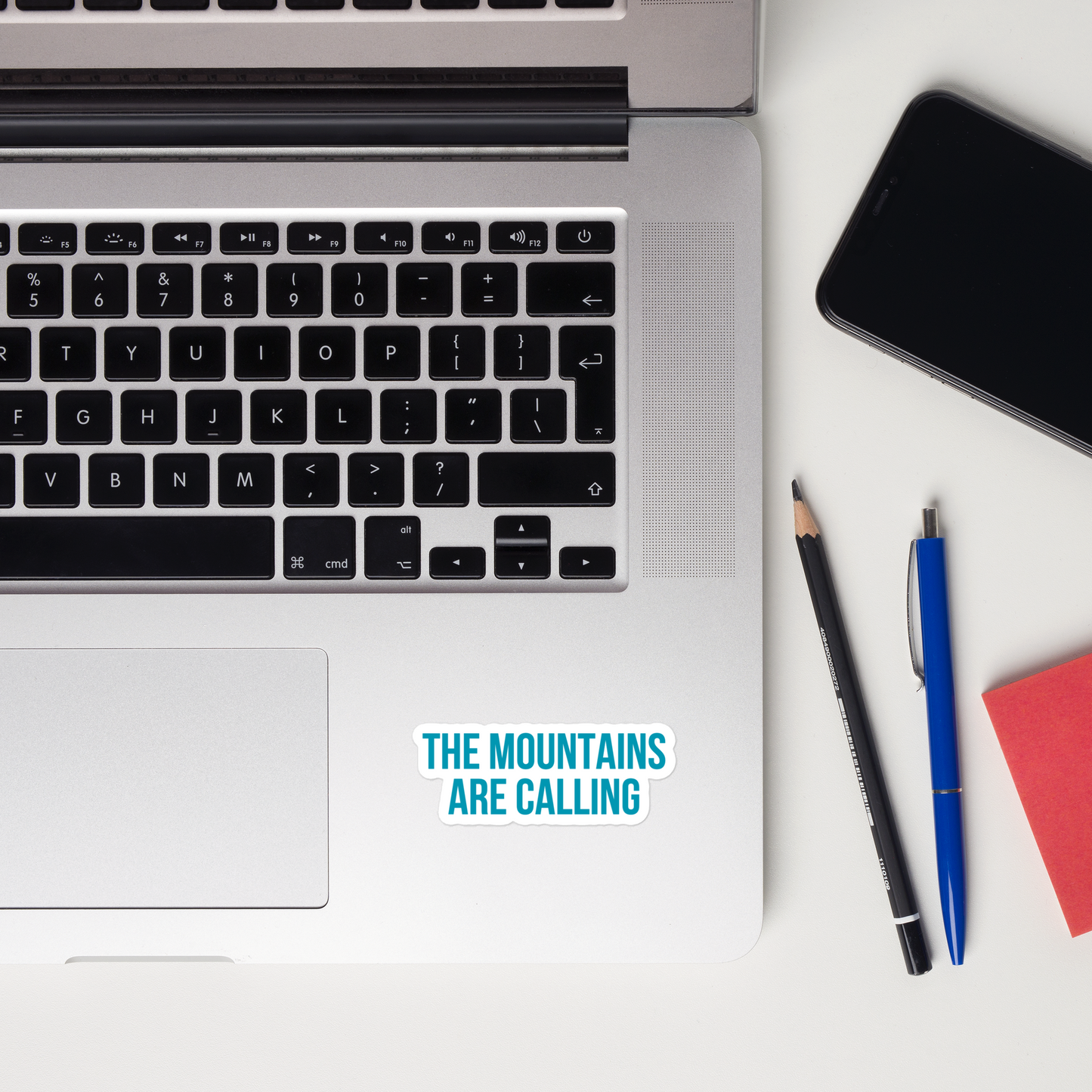 The Mountains are Calling Sticker