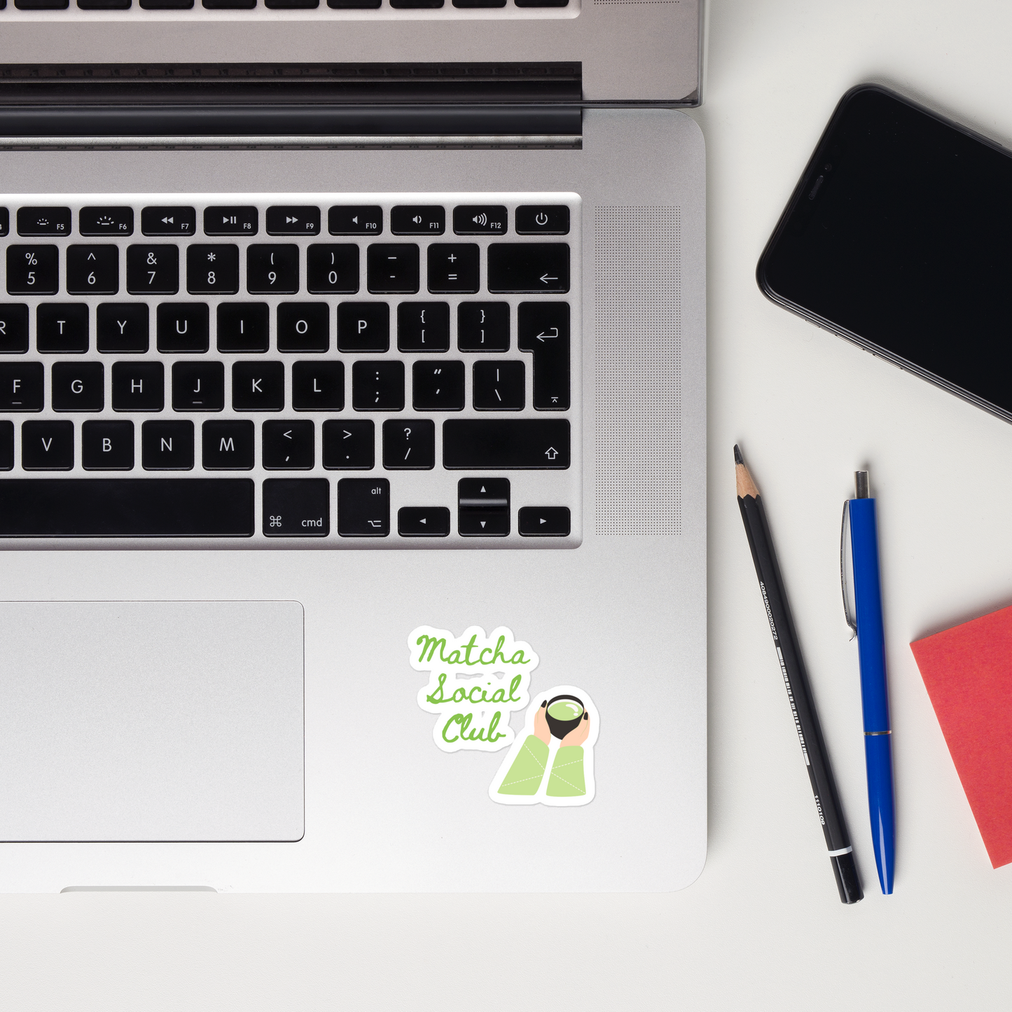 Matcha Social Club V2 Sticker