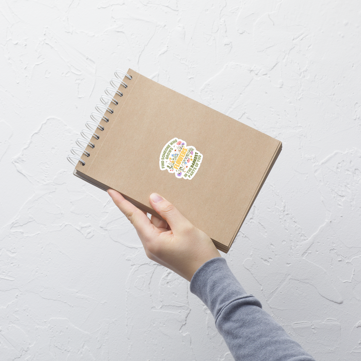 Grows Flowers Sticker