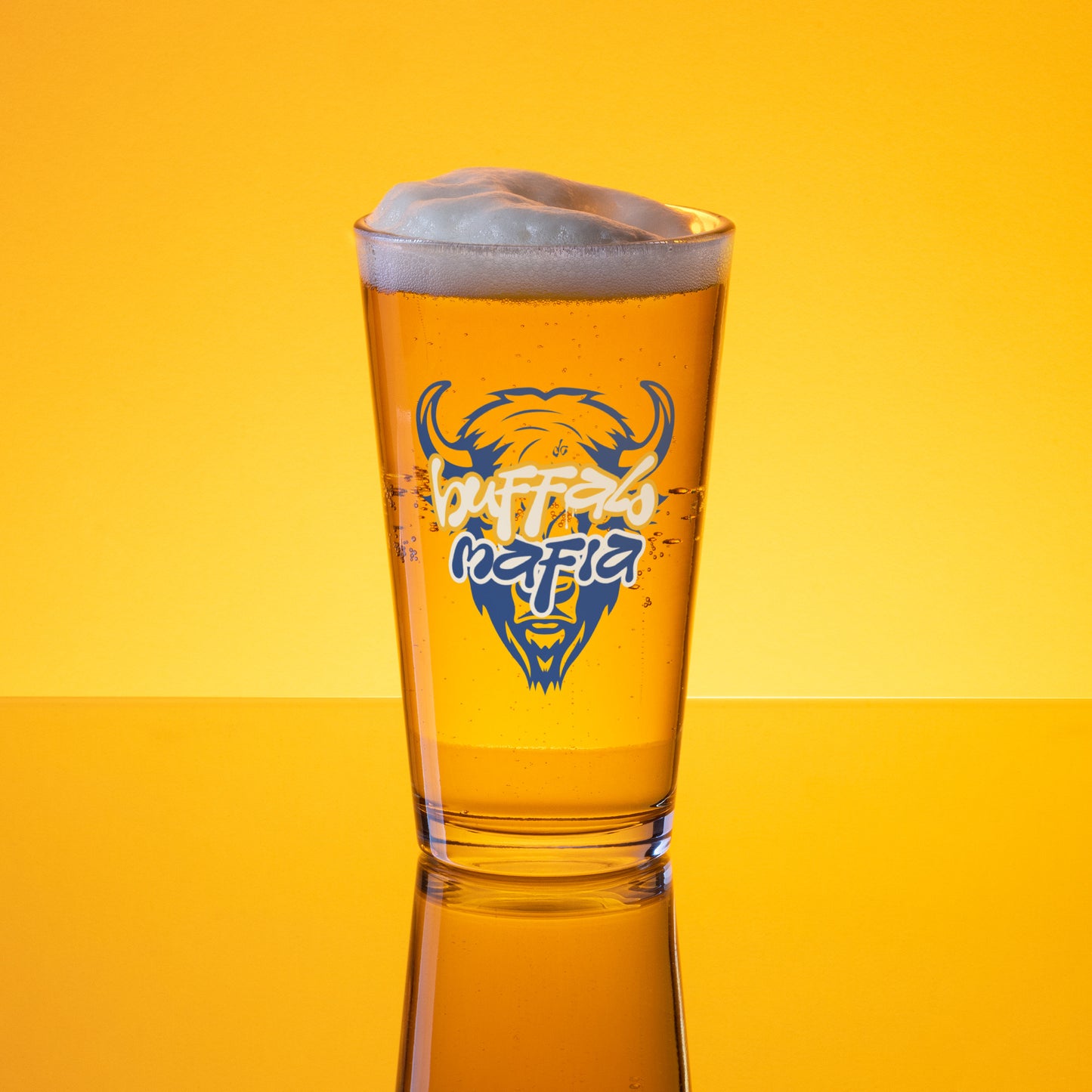 Buffalo Mafia (Hockey) Pint Glass