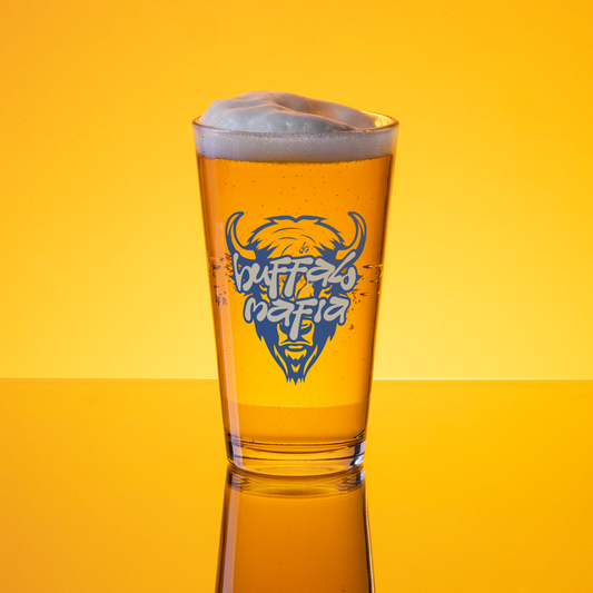 Buffalo Mafia Tailgate Pint Glass